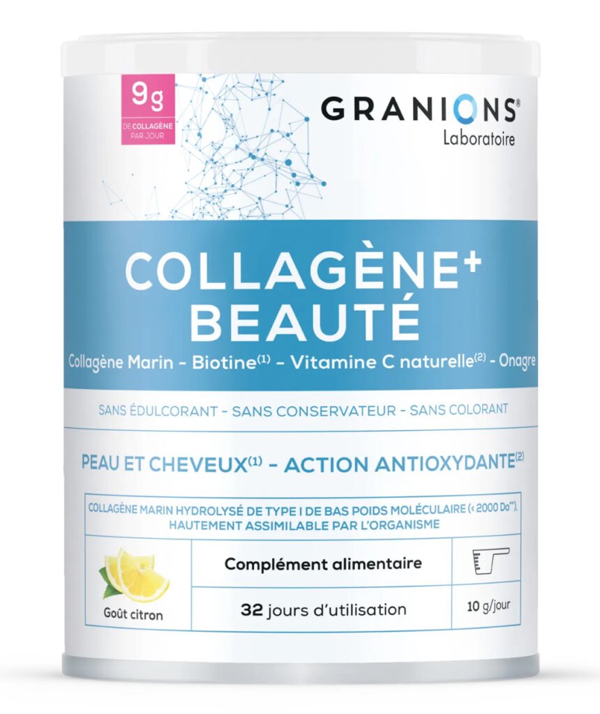 COLLAGÈNE+ BEAUTÉ – Goût Citron, 325g